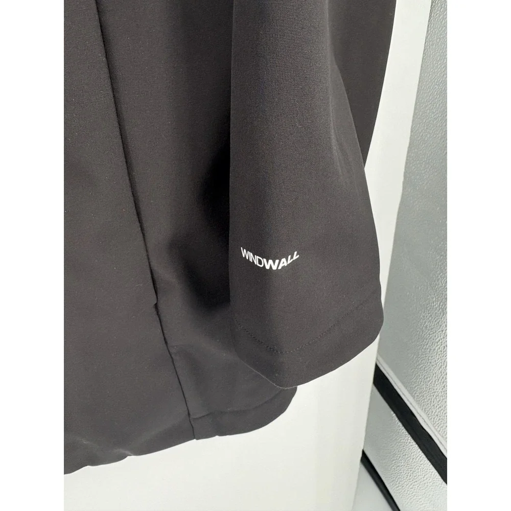 North Face Jacket Men's 4XL Windwall Apex Bionic Full Zip Black Softshell Mock